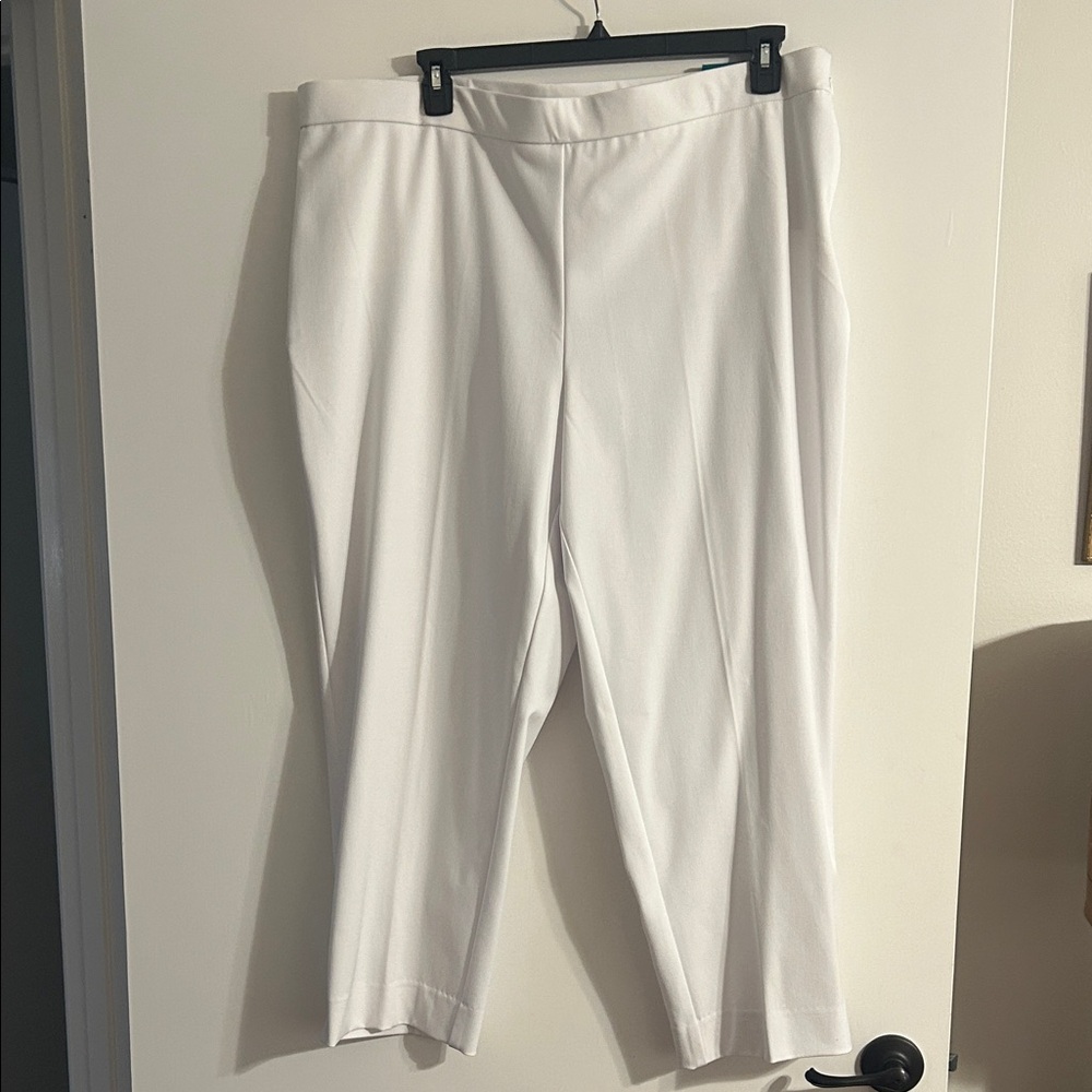 Elegant White Women's Trousers